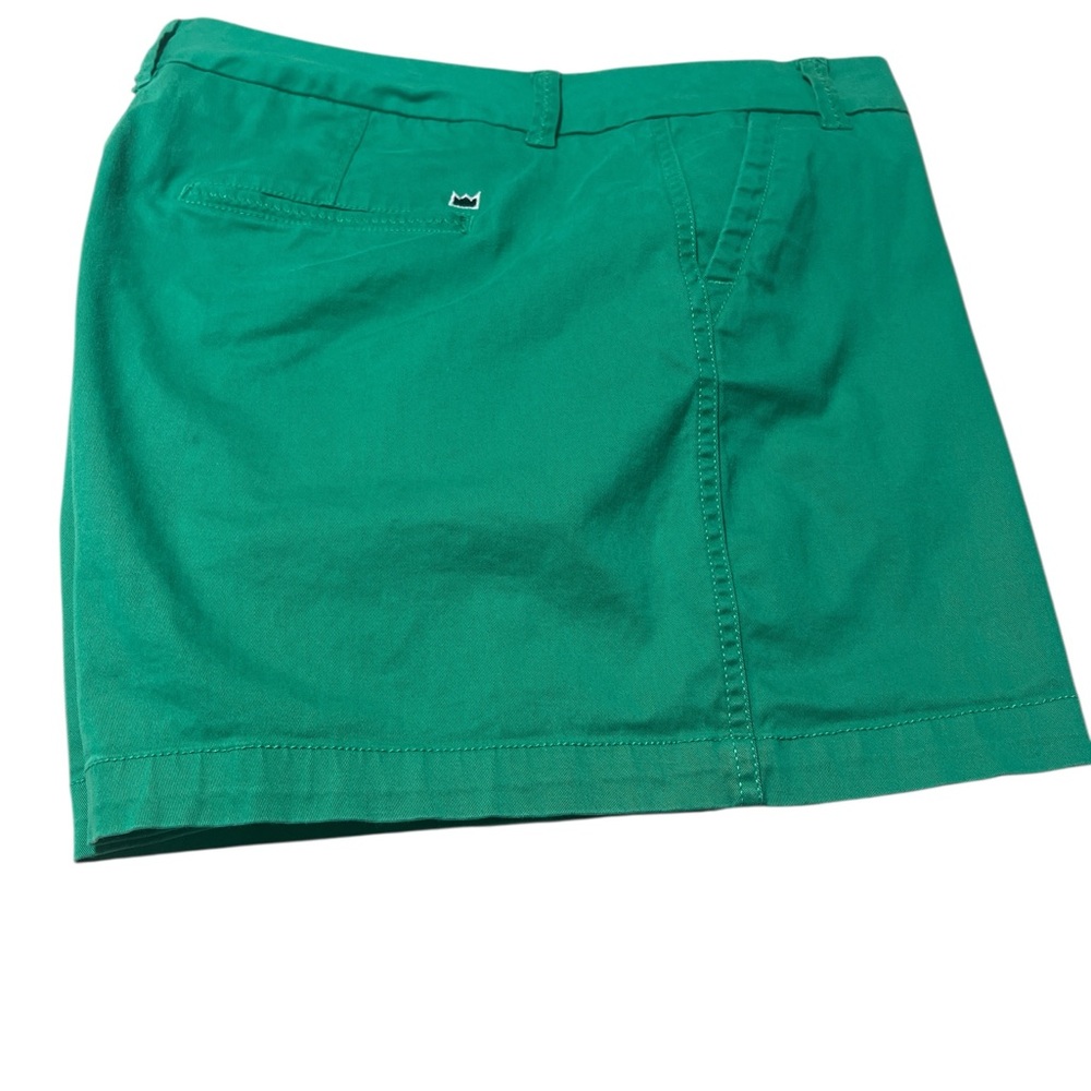 Crown & Ivy CAROLINE Green Shorts Sz/14. Cotton. - Picture 10 of 13